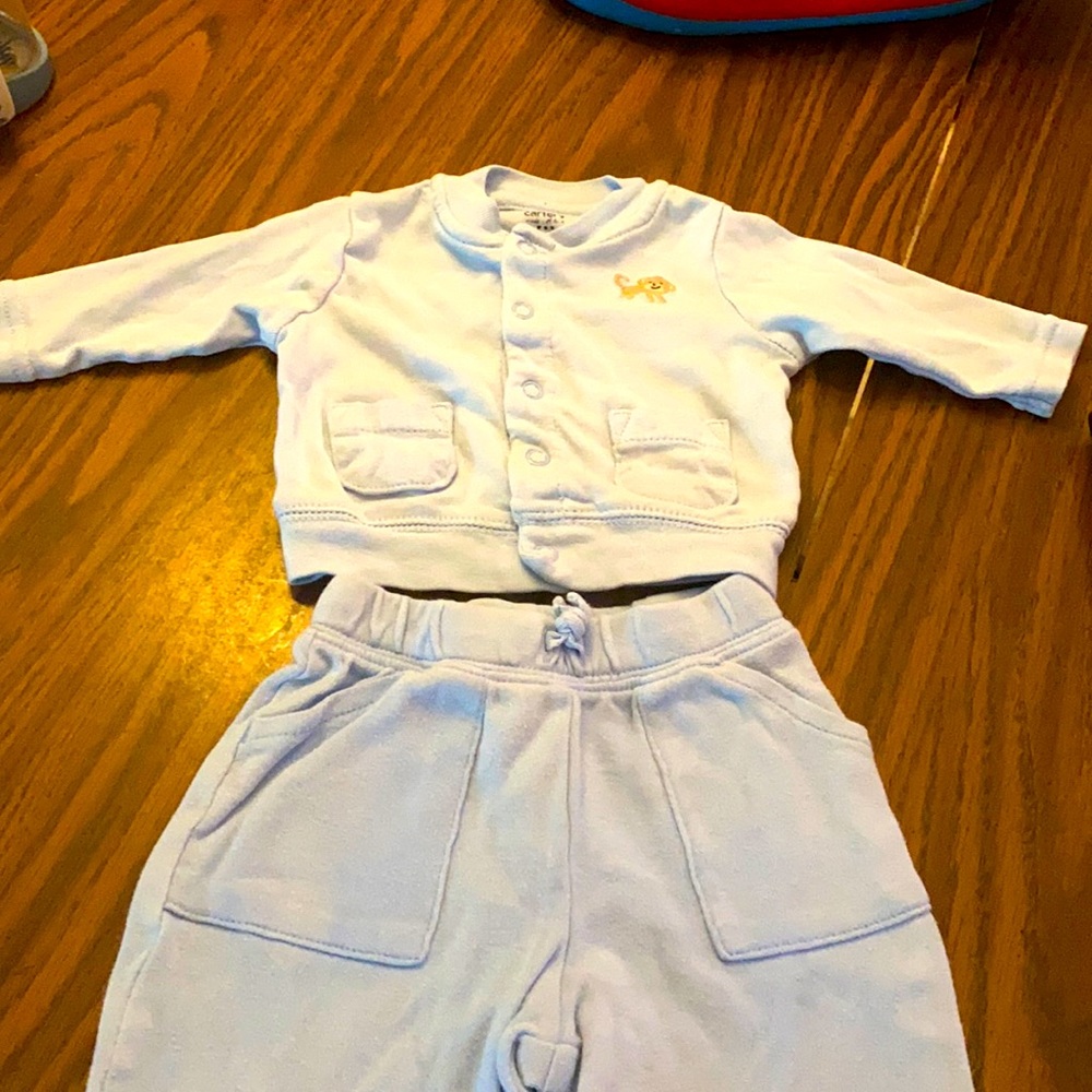 Boys Blue Matching set